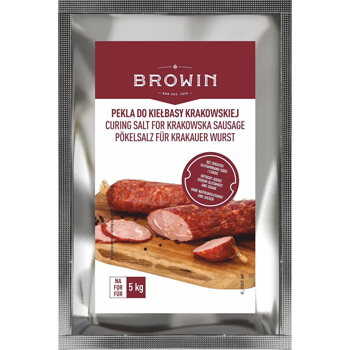 Pekelsalt Pekel til krakowska pølse - 115 g