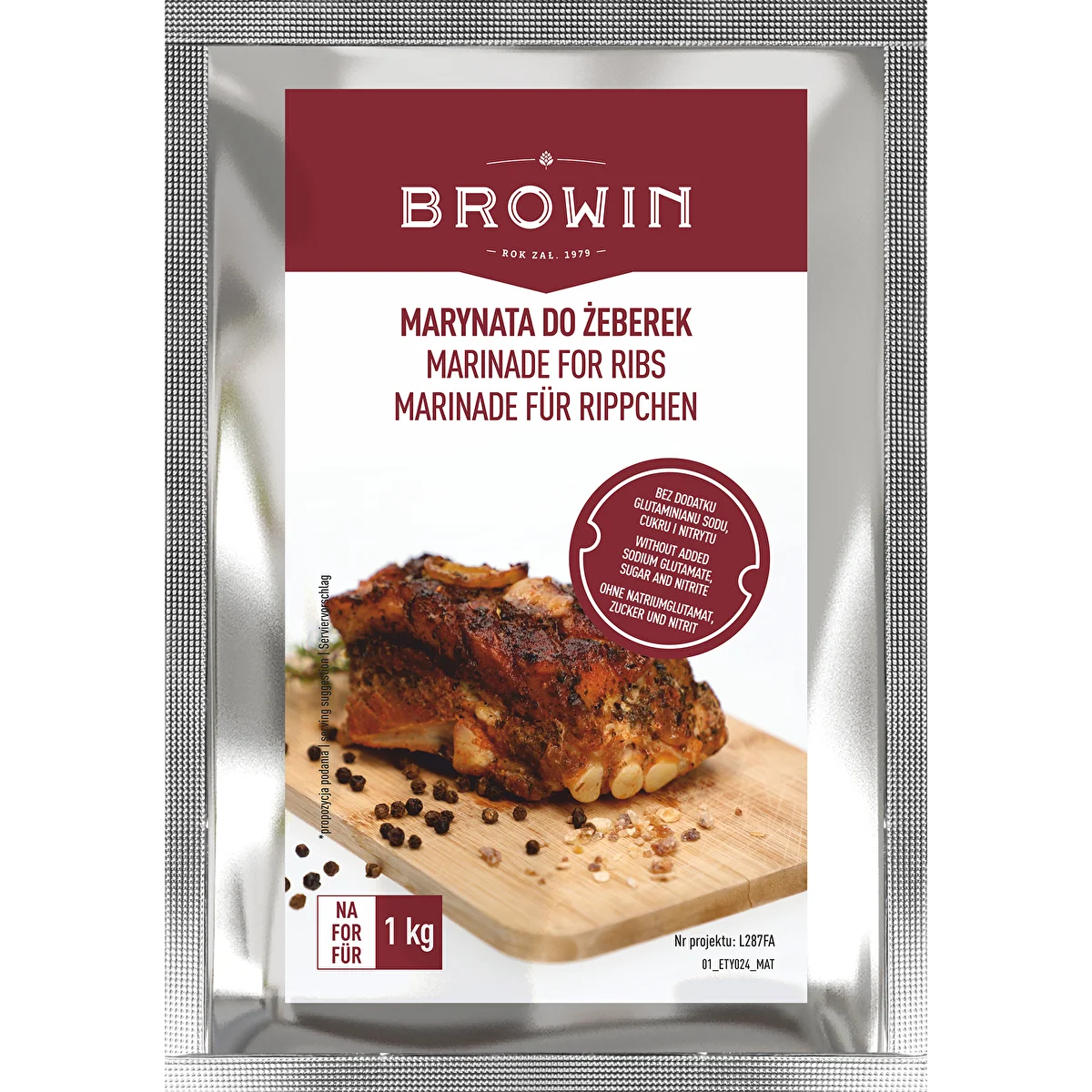 Marinade til ribben - blanding af urter og krydderier, 35 g