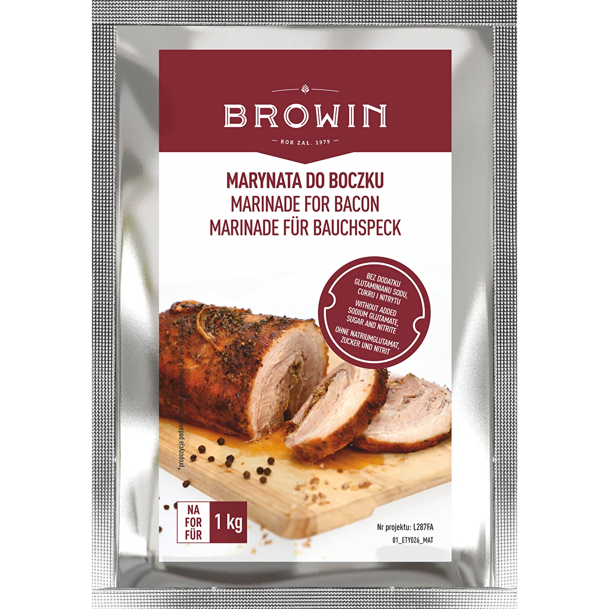 Marinade til bacon - blanding af urter og krydderier, 35 g