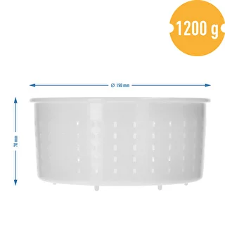 Rund ostemasseform Ø15 x 7cm til 1200 g – photo 7