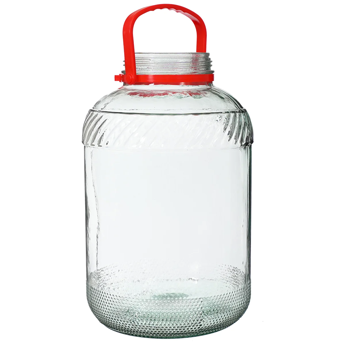 Krukke 10 L med plastiklåg