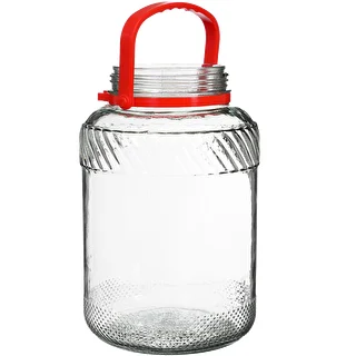 3 L krukke med plastiklåg – photo 2