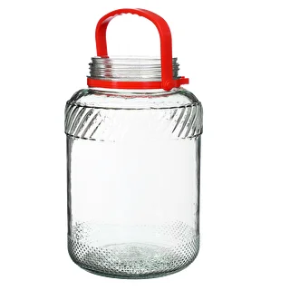 5 L krukke med plastiklåg – photo 2