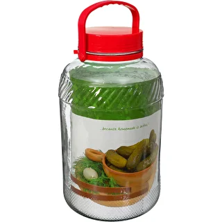 Krukke 8 L med plastiklåg – photo 3