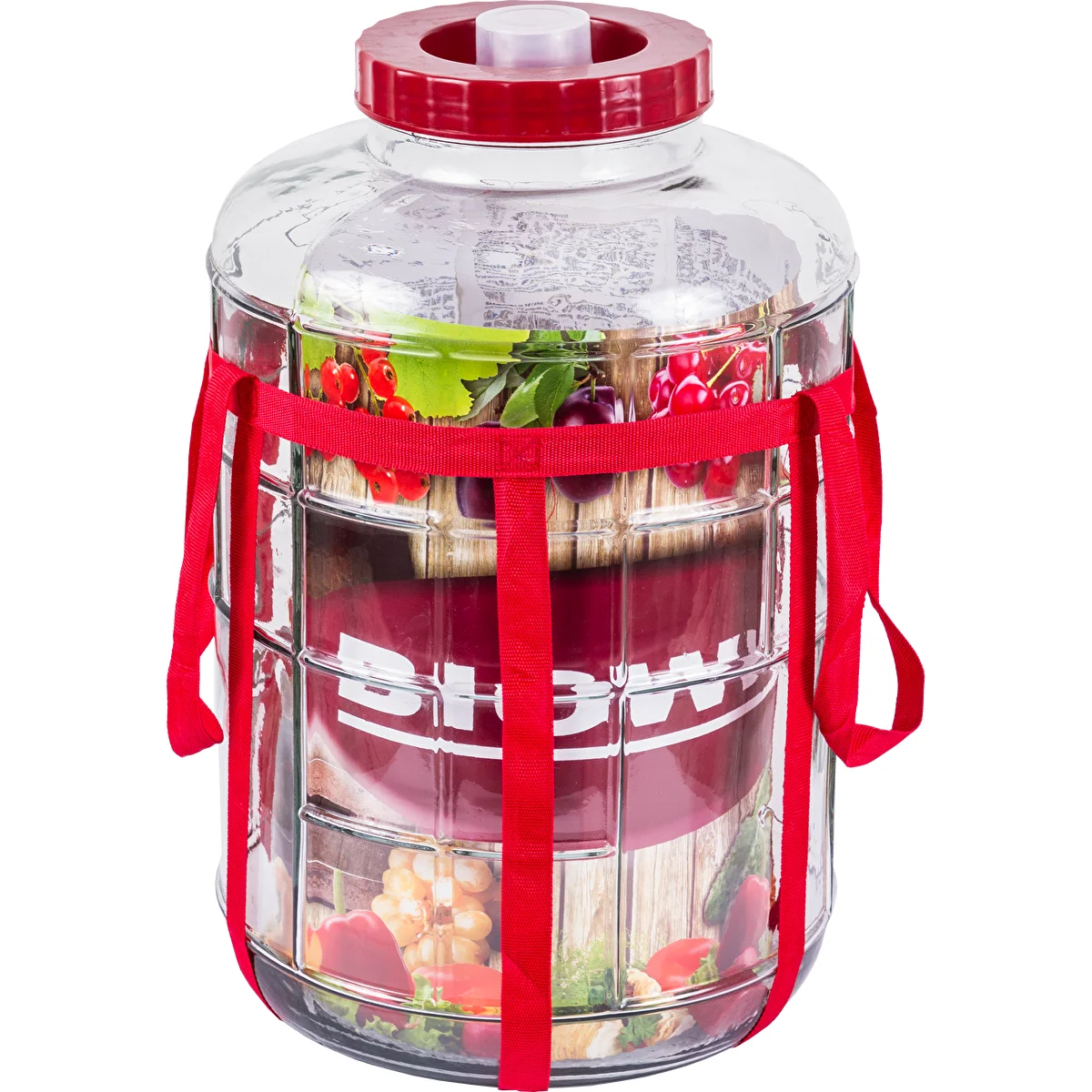 Universel glaskrukke 18 L