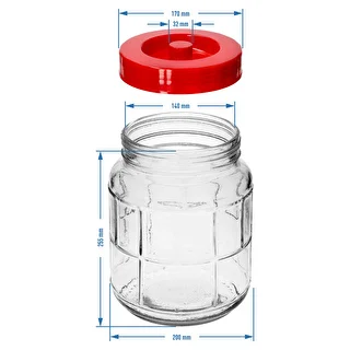 Universelt glas 5 L – photo 6