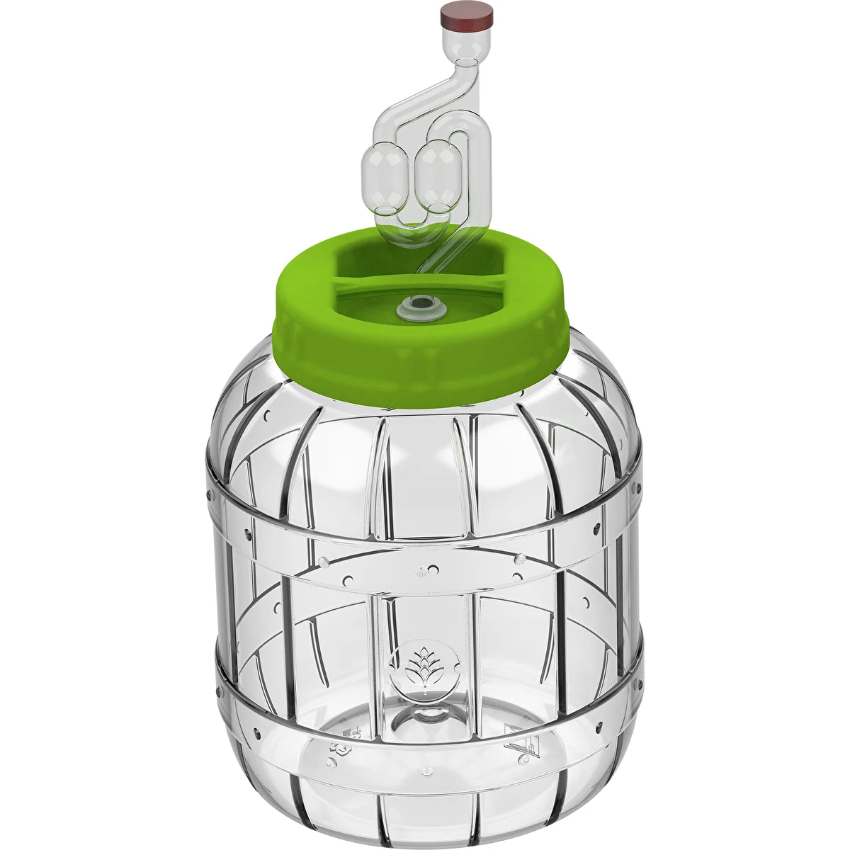 Ubrudt syltetøjsglas, 3 L