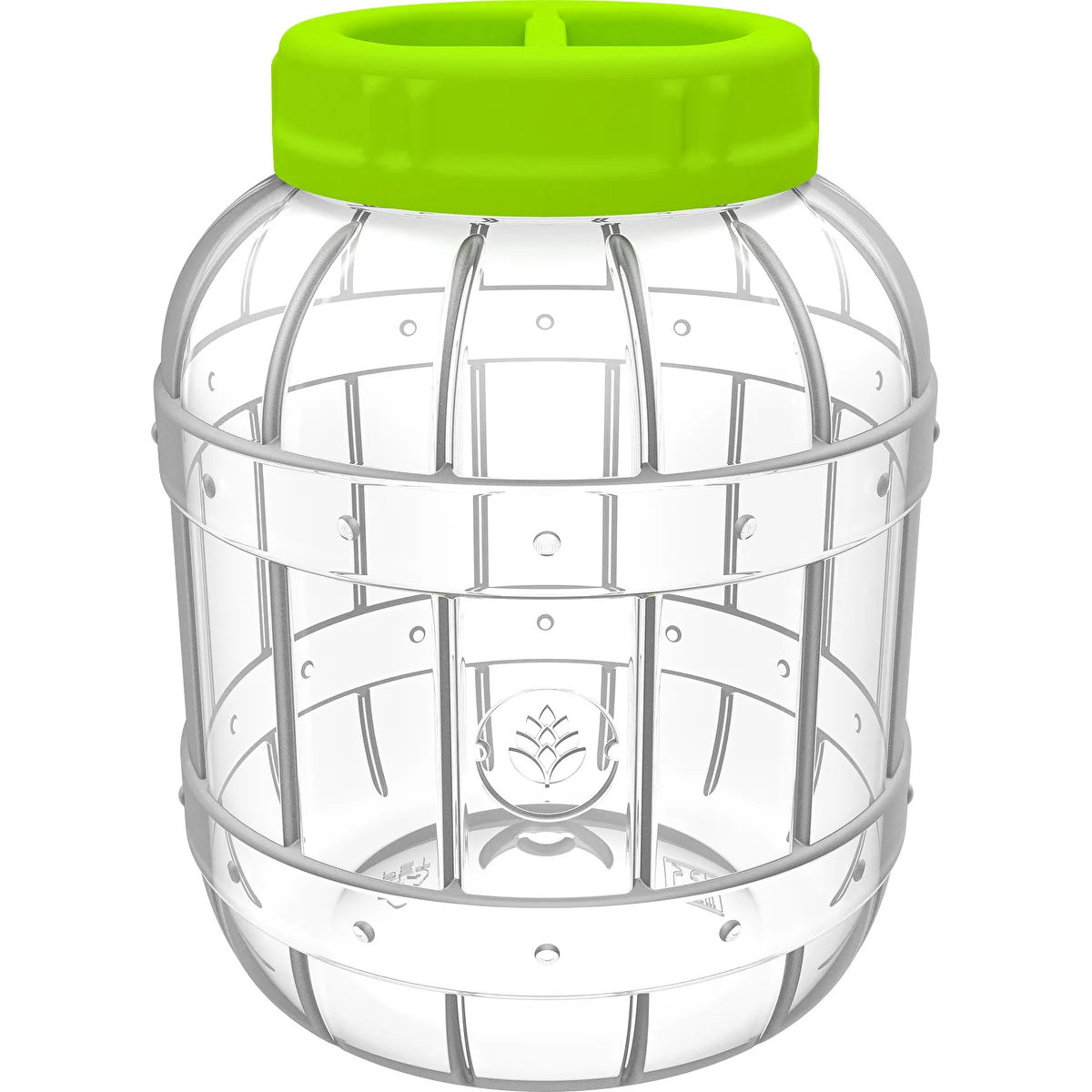 Brudsikker, multifunktionel krukke, 3 L