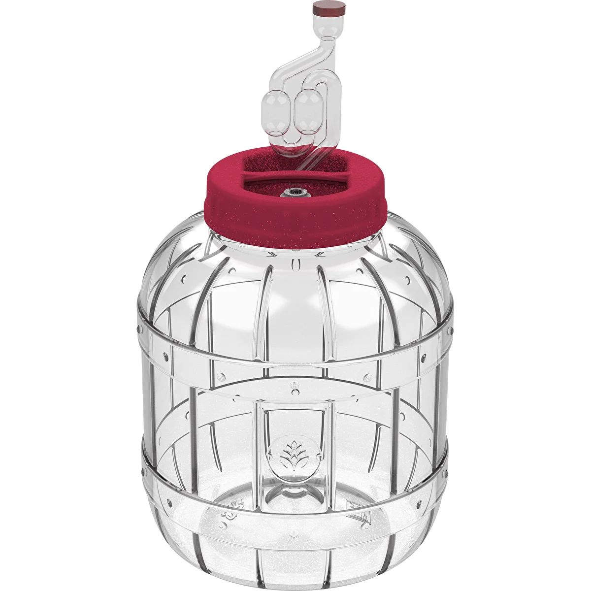 Brudsikker, multifunktionel krukke til fermentering, 5 L