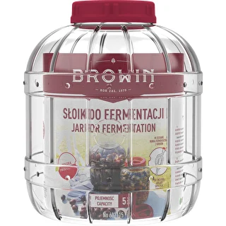 Brudsikker, multifunktionel krukke til fermentering, 5 L – photo 2