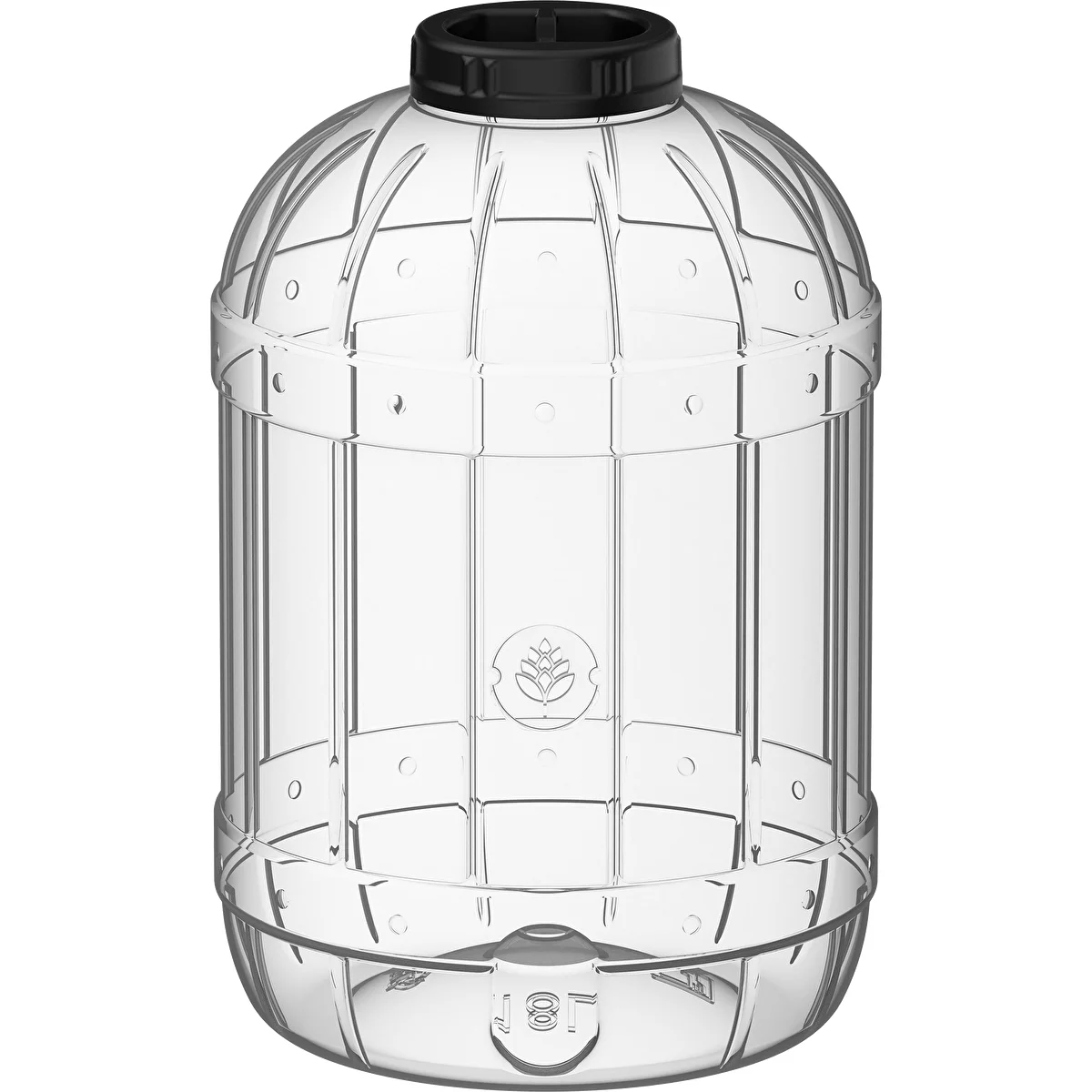 Multifunktionel krukke 18L med låg
