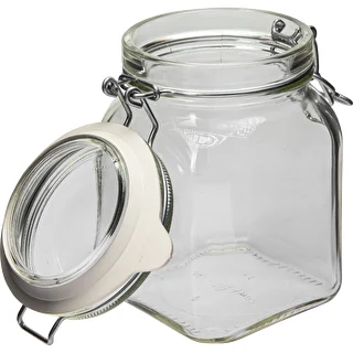 Comfort glas 750 ml firkantet. lufttæt lukket – photo 3