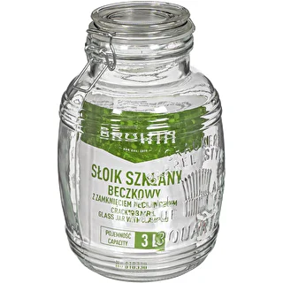 3L tøndeformet krukke "OLD" med klips – photo 3