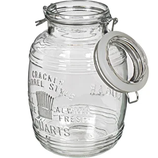 3L tøndeformet krukke "OLD" med klips – photo 4