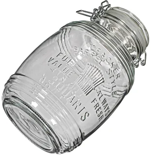 3L tøndeformet krukke "OLD" med klips – photo 5
