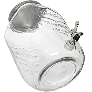 Krukke til limonade, med hane - glas, 4 L – photo 3
