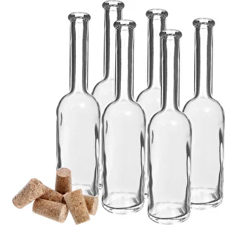 Flaske til likør 100 ml 6 stk. + 6 propper – photo 3