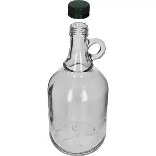Gallone flaske 1L uden flet, med skruelåg – photo 2