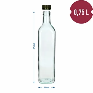 Marasca-flaske 750 ml med skruelåg, 1 stk. – photo 4