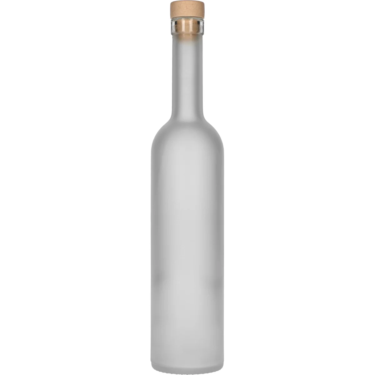 Flaske ”Frostet” 0,5 L med prop, 1 stk.