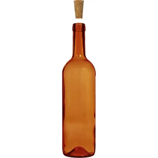 Vinflaske 0,75 L brun - pakke med 8 stk. – photo 4