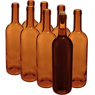 Vinflaske 0,75 L brun - pakke med 8 stk. – photo 2