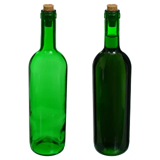 Vinflaske 0,75 L grøn - pakke med 8 stk. – photo 5