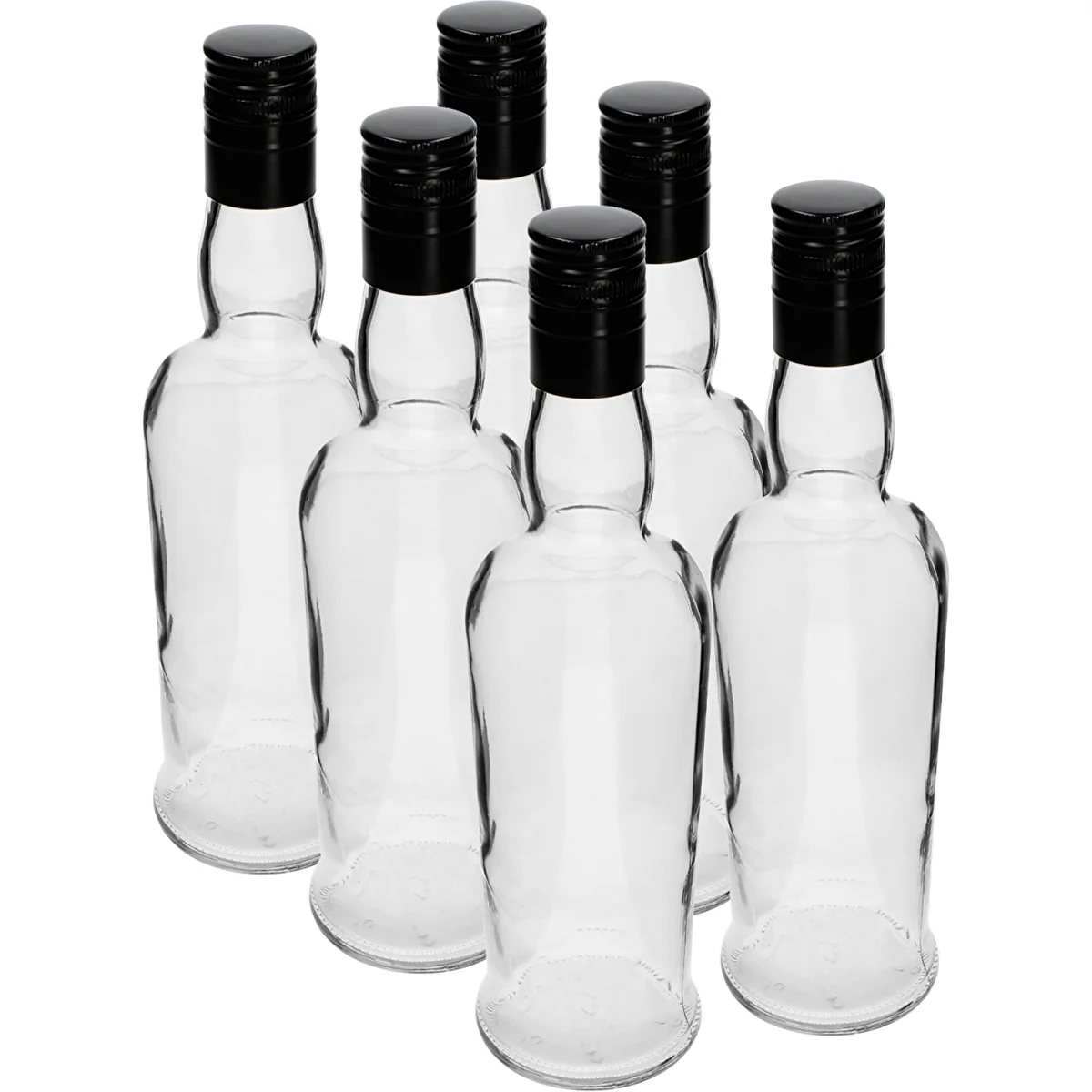 Kaptajnflaske 500 ml med skruelåg - 6 stk