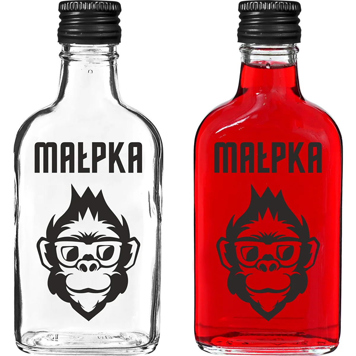 Lommelærke i glas 200 ml med skruelåg, tryk »Abe«, 1 stk.
