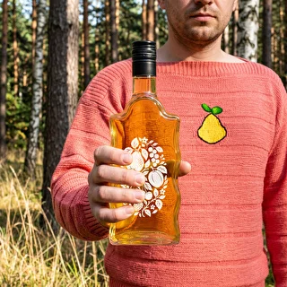 Klasztorna-flaske 500 ml med skruelåg og tryk »Frugter« mønster 1 – photo 8