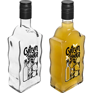Klasztorna-flaske 500 ml med skruelåg og tryk »Cytrynówka«, motiv 1 – photo 4