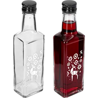 Flaske Receptura, 250 ml med skruelåg – Julerensdyr – photo 3