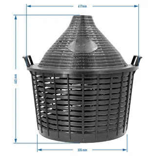 Vinballon 25 L i plastikkurv – photo 6