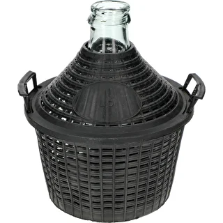 Vinballon 5L i plastikkurv – photo 2