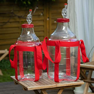 Let, brudsikker vinballon med seler, 15 L – photo 10