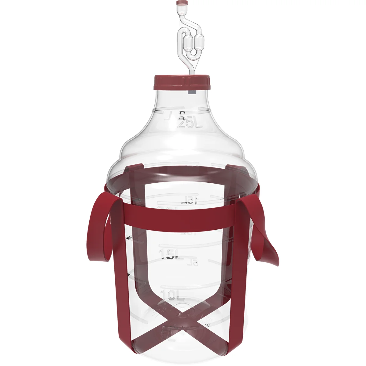 Let, uknuselig vinkrukke med seler, 25 L