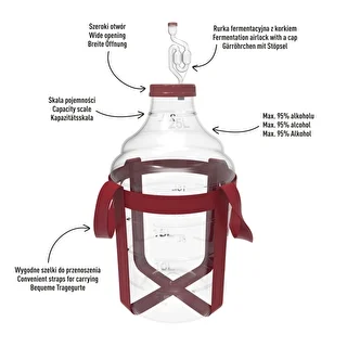 Let, uknuselig vinkrukke med seler, 25 L – photo 4