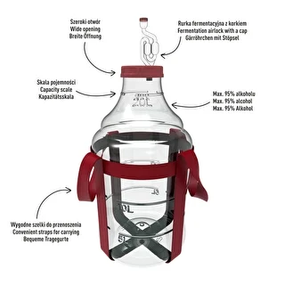 Let, uknuselig vinballon med bæreseler, 20 L – photo 4