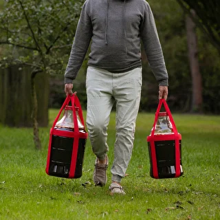 Let, brudsikker vinballon med seler, 15 L – photo 12