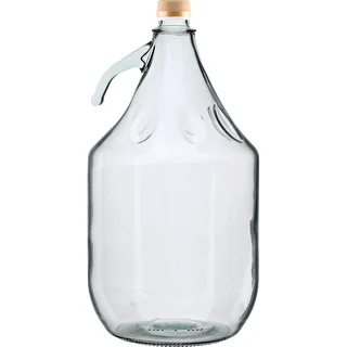 Glasballon 5 L Dama med låg - uden kurv – photo 1