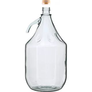 Glasballon 5 L Dama med låg - uden kurv – photo 2