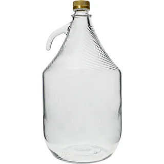 Glasballon 5 L Dama med låg - uden kurv – photo 3