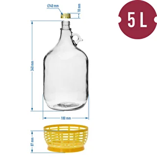 Dame 5L med prop, vandret rør og skruelåg – photo 9