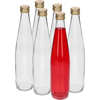 Klubowa-flaske 500 ml med gyldent skruelåg, sæt med 6 stk. – photo 3