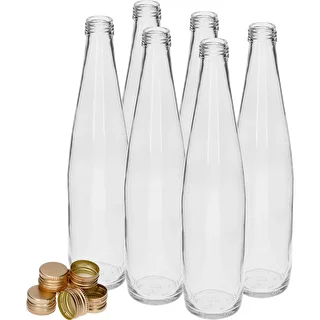Klubowa-flaske 500 ml med gyldent skruelåg, sæt med 6 stk. – photo 2