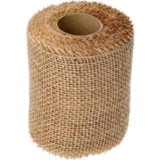 Jute bånd 10 cm/5 m – photo 1