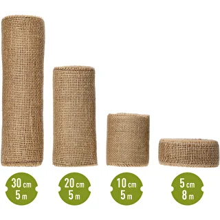 Jute bånd 10 cm/5 m – photo 16