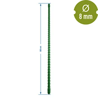 Belagt stålstang PE 0,8m x 8mm – photo 2