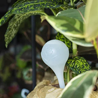 Vandingskugler til planter, hvide halvgennemsigtige, 400 ml, 4 stk. – photo 10