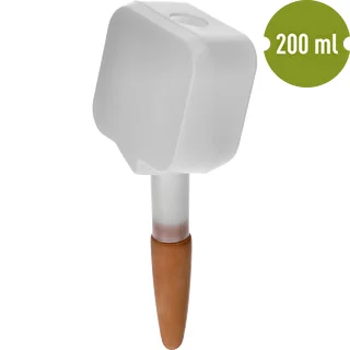 Plantevander - hvid tavle med keramisk fod, 200 ml – photo 2